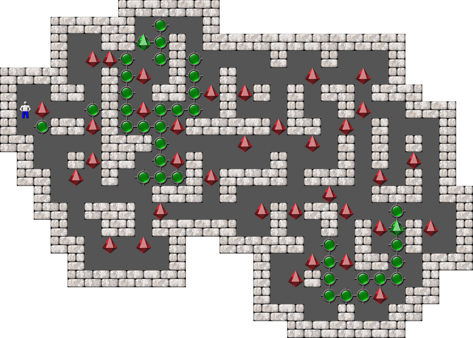 Sokoban Thinking Rabbit Arranged level 527